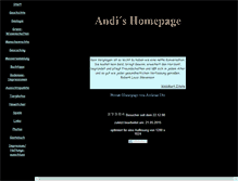 Tablet Screenshot of andreas-utz.info